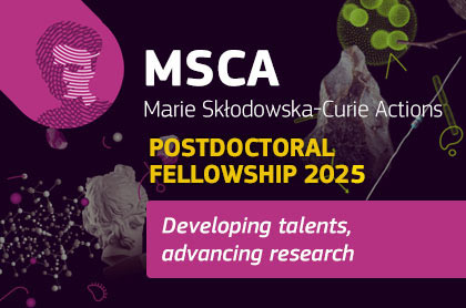 MSCA Postdoctoral fellowship 2025