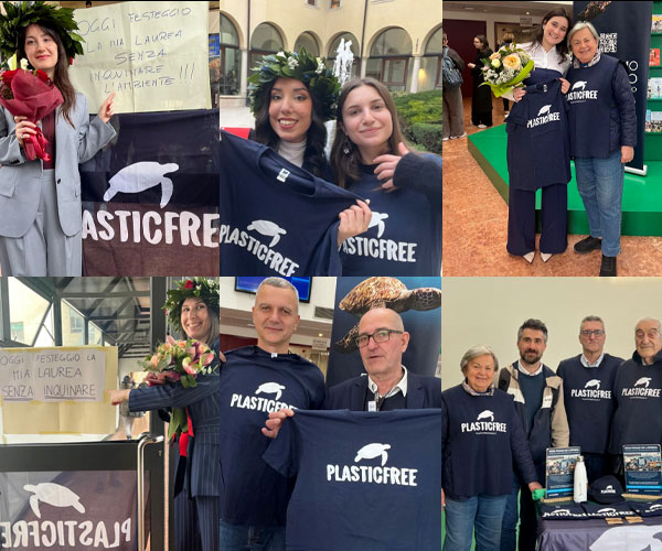 Lauree sosteibili con Plastic Free