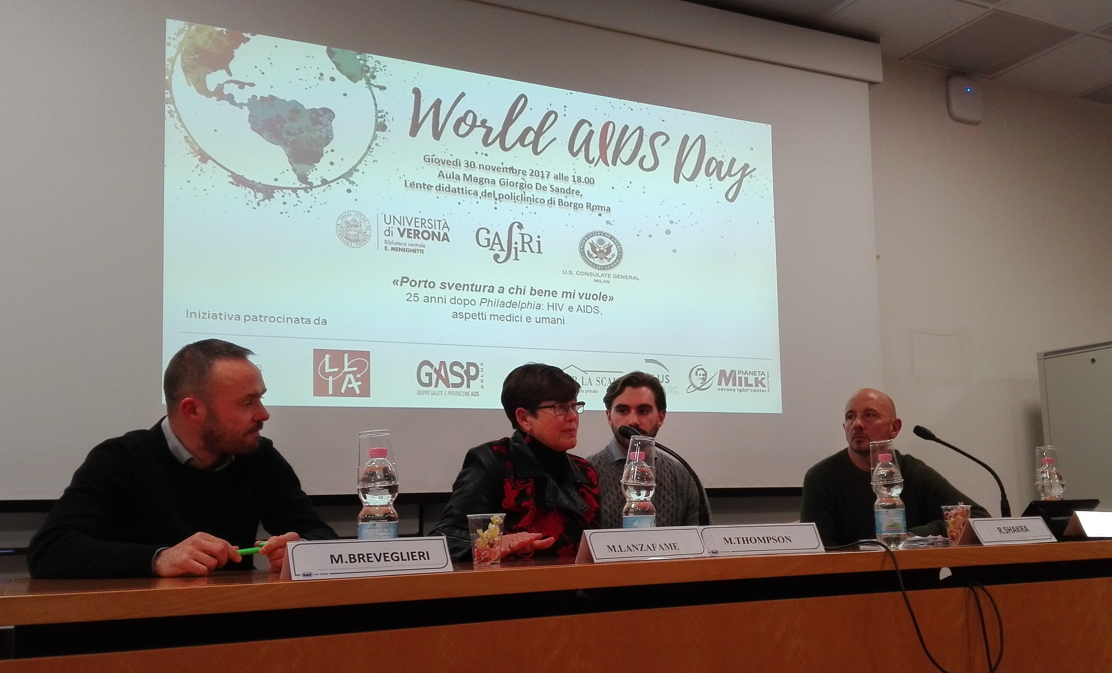 Foto incontro Porto sventura a chi bene mi vuole - World AIDS Day 2017