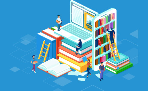 La mia biblioteca da casa